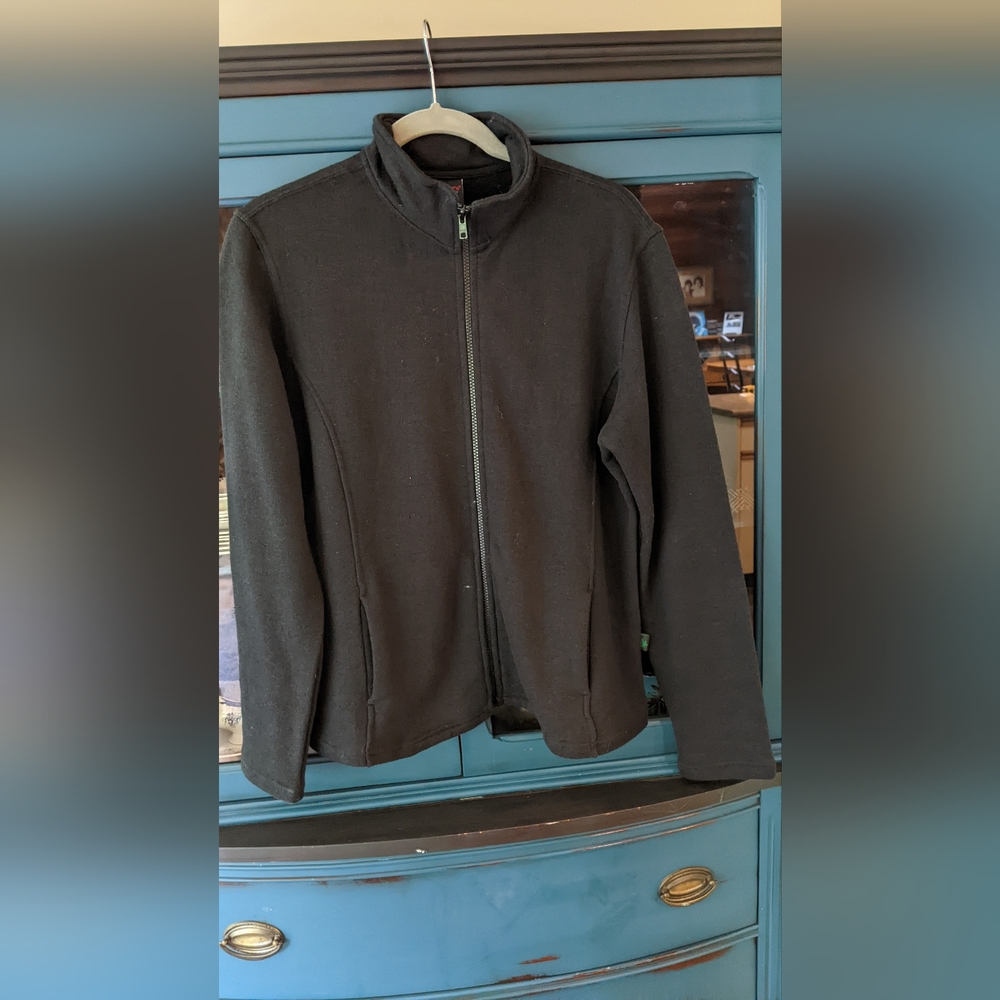 Hemp fleece jacket